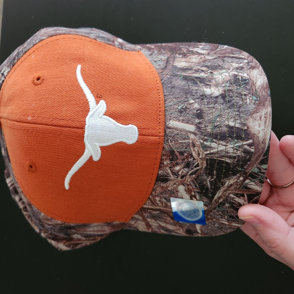 Mossy Oak Texas Longhorns and Camouflage Hat-unisex